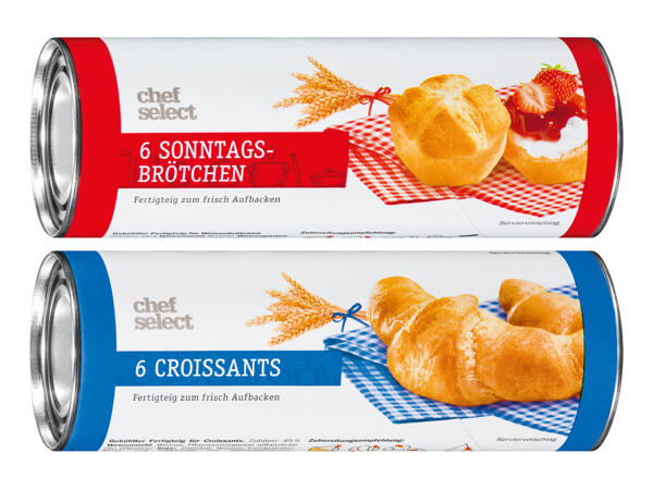 Sonntagsbrötchen oder Croissants