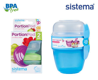 Sistema Snacking Containers