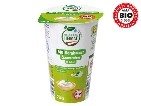Bio Bergbauern Sauerrahm