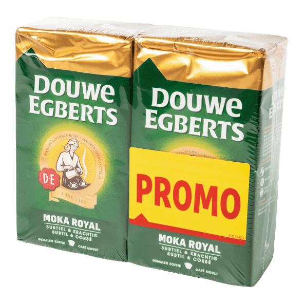DOUWE EGBERTS(R) 				Gemahlener Kaffee Moka Royal, 2 St.