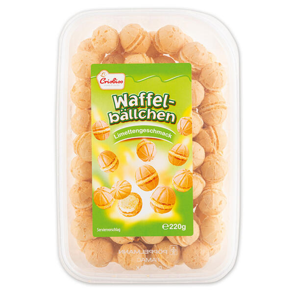 Waffelbällchen