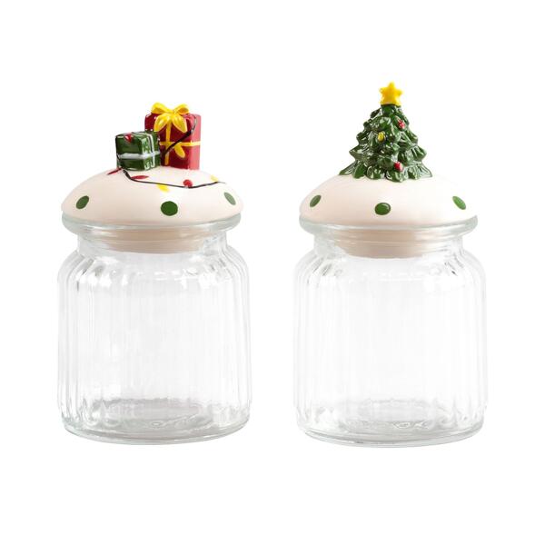 CROFTON(R) Weihnachtsgebäckdose oder weihnachtliches Vorratsglas