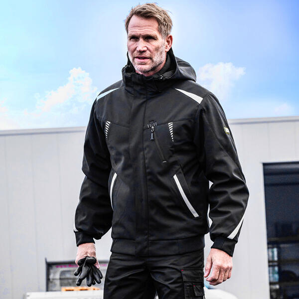 Softshell-Arbeits-Winterjacke
