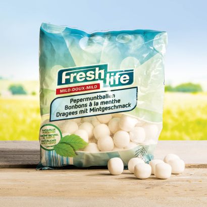 Boules à la menthe