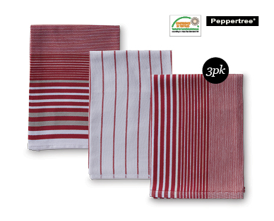 Egyptian Cotton Tea Towel 3 Pack