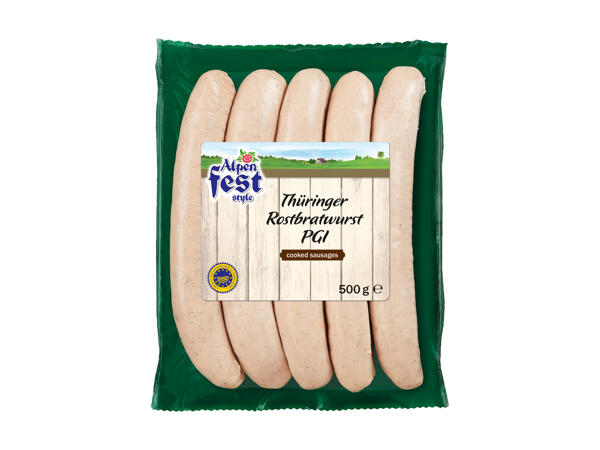 Thüringer Rostbratwurst PGI