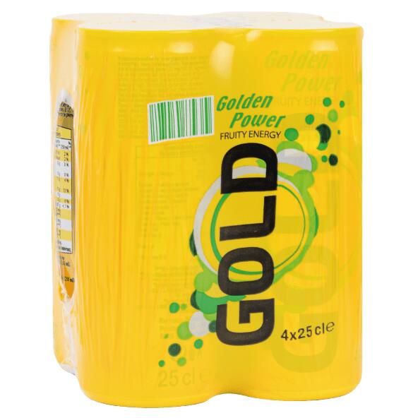 GOLDEN POWER(R) 				Energy drink gold, 4 st.