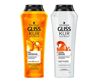 SCHWARZKOPF GLISS KUR HAIR REPAIR 
 SHAMPOO / BALSAMO