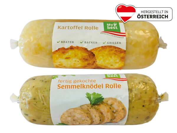 Semmelknödel- oder Kartoffelrolle