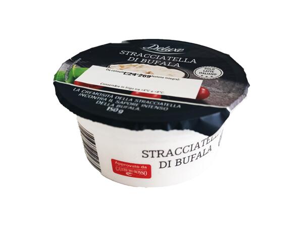 Stracciatella with buffalo milk