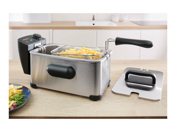 Silvercrest 3L Stainless Steel Deep Fat Fryer