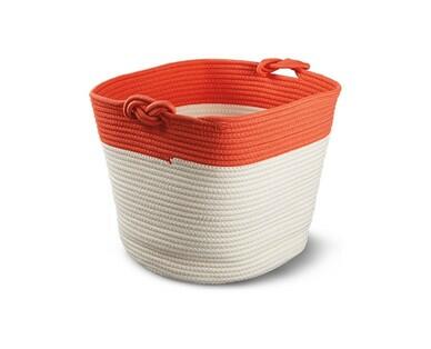 Huntington Home Cotton Rope Basket