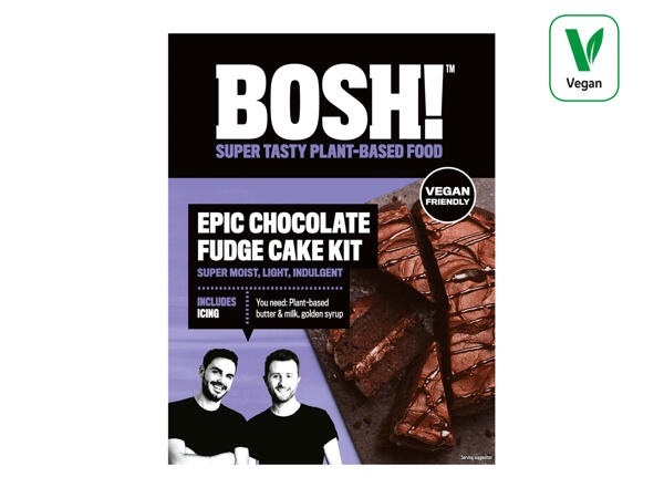 Bosh! Epic Chocolate Fudge Cake Kit