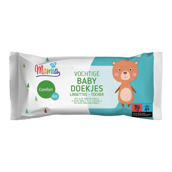MAMIA(R) 				Feuchte Babytücher Comfort, 10 St.