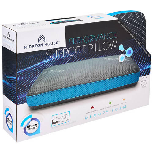 Performance Memory Foam Support Pillow - Medium