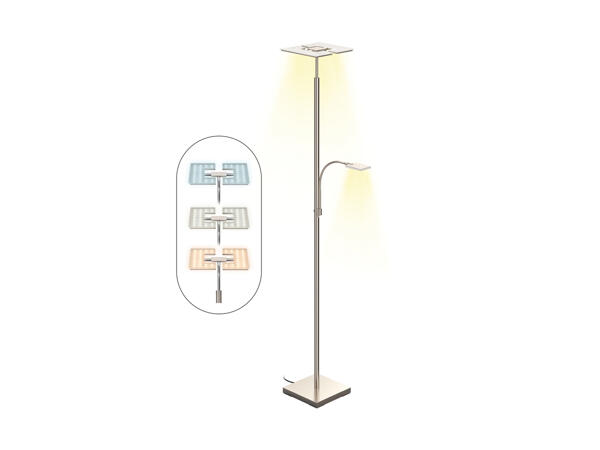 Lampadaire vasque à LED