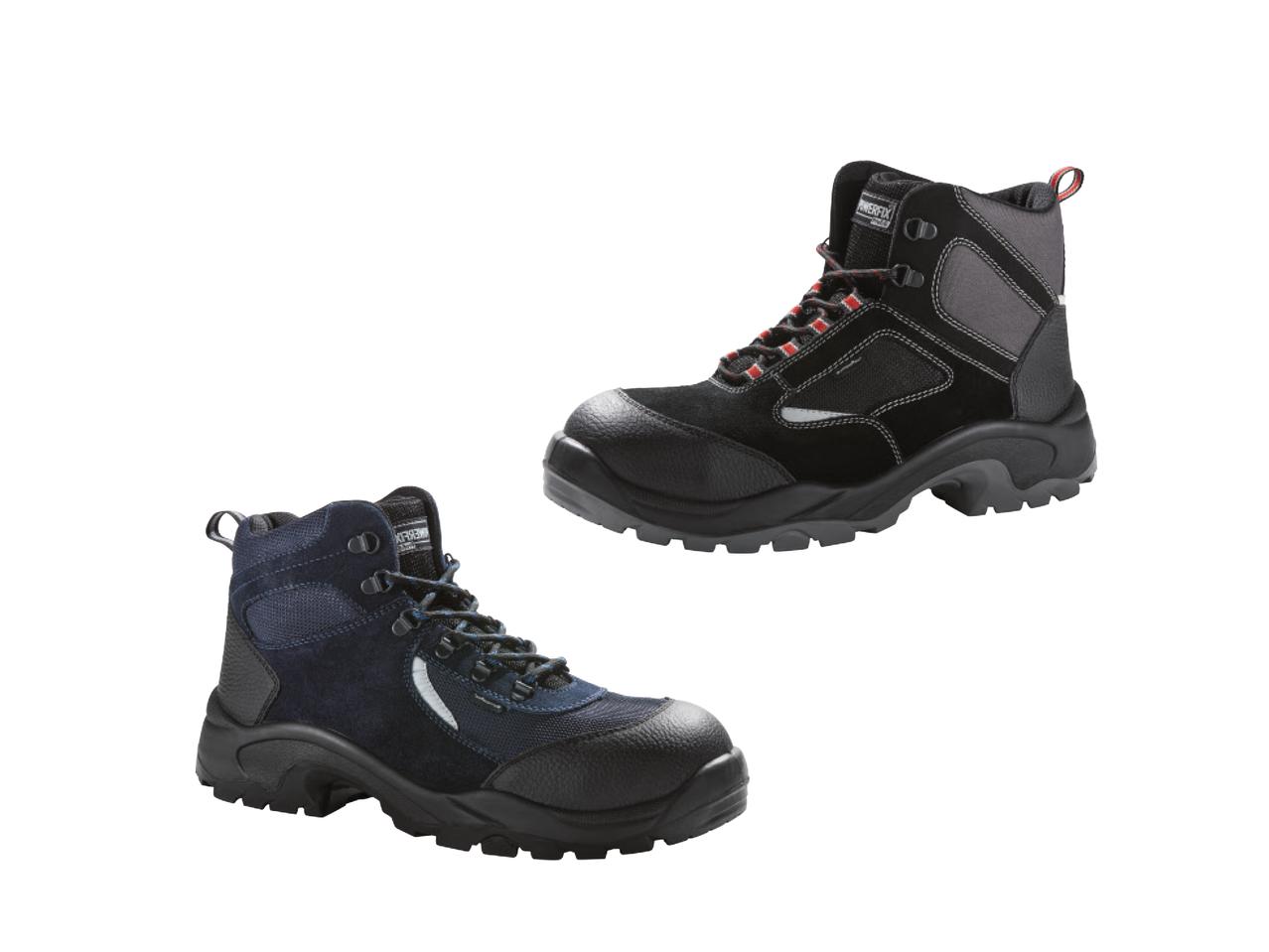 POWERFIX Men's Professional Leather Safety Boots