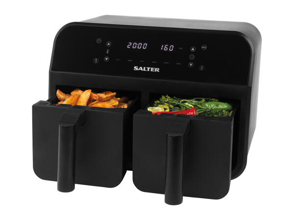 Salter 7.4L Dual Air Fryer