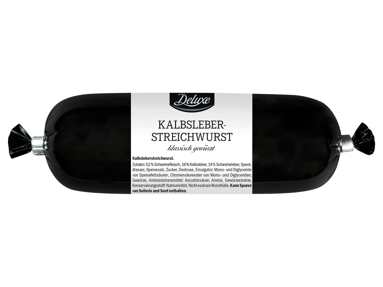 DELUXE Kalbsleberstreichwurst