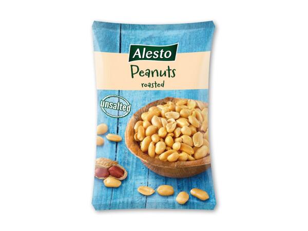 Bananchips eller ristede peanuts