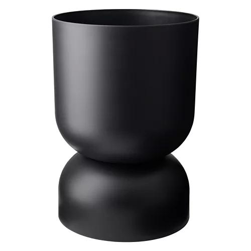 Reversible Urn Planter, Black