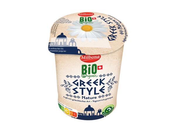 Yogourt nature bio à la grecque
