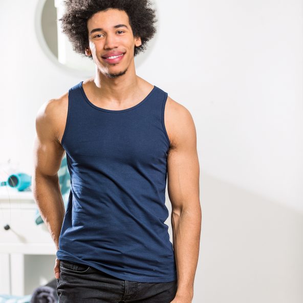 Singlet voor heren, 2 st.