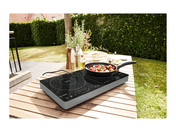 SILVERCREST(R) KITCHEN TOOLS Dvojitá indukční varná deska SDI 3500 E1