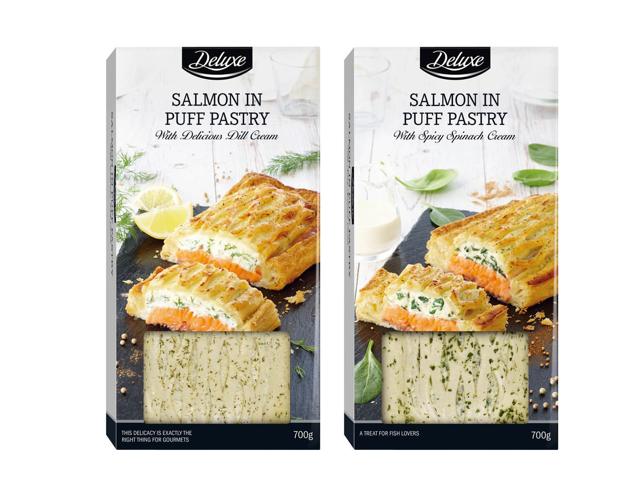 DELUXE Salmon in Puff Pastry
