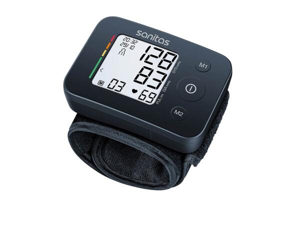 Wrist blood pressure monitor