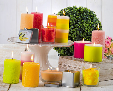 Candele profumate