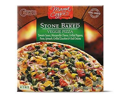 Mama Cozzi's Pizza Kitchen 
 Stone Baked Pizza Four Cheese or Veggie