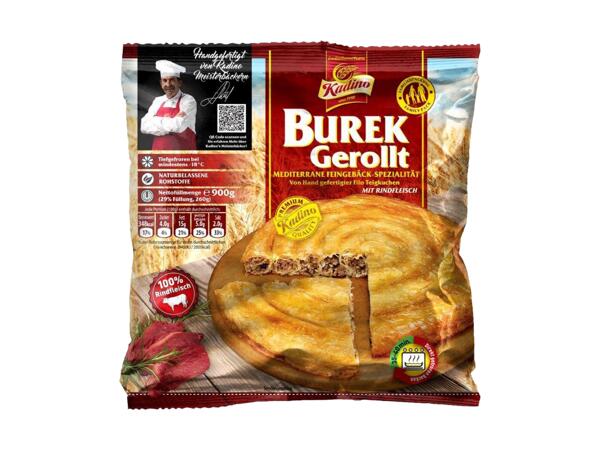 Kadino Fleisch Burek gerollt