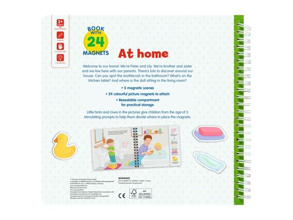 Kids' Magnetic Book - At Home