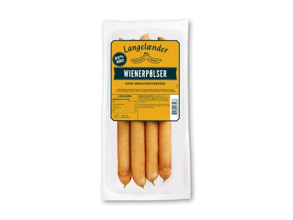 Lange­lænder wiener- eller grillpølser