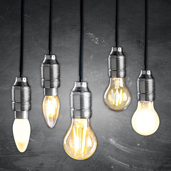 LED-Filament-Leuchtmittel-Set