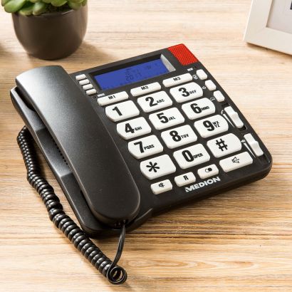 Téléphone à grandes touches