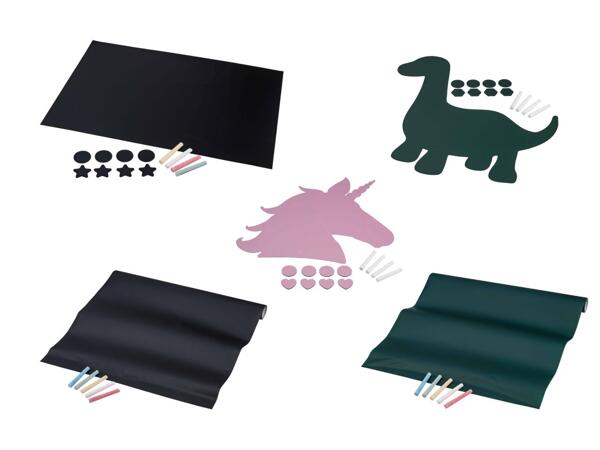 Tafelfolie/​Magnettafel-Set