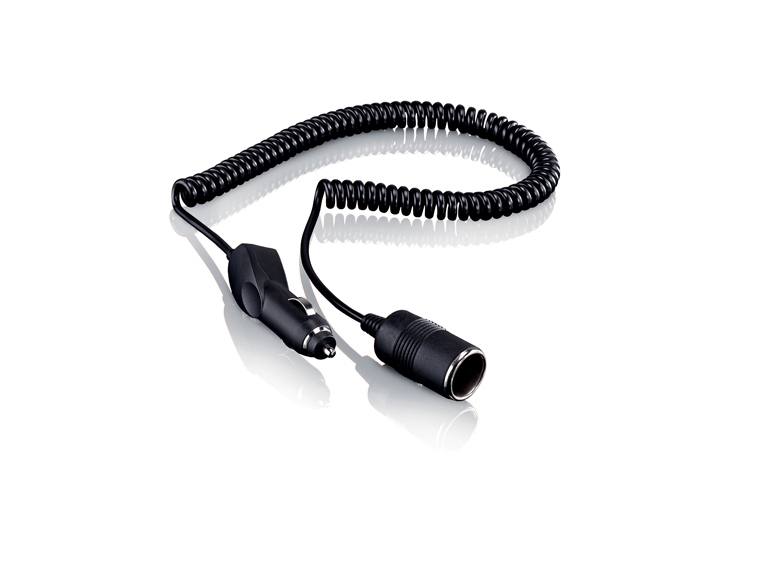 3-Way Car Splitter Adaptor with USB port, Spiral Car Extension Cable or In-Car USB Charger