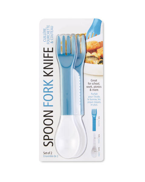 3 in 1 Knife Fork and Spoon Set