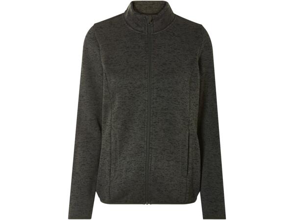 Ladies' Knitted Fleece Jacket