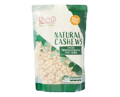 Natural Cashews 1.2kg