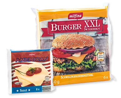 Fromage "American" en tranches MILFINA