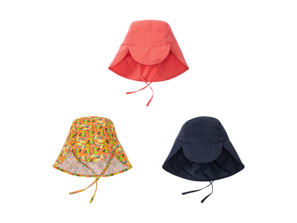 Casquette pour enfant avec protection UV
