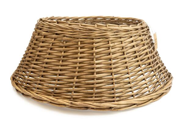 Wicker Christmas Tree Skirt