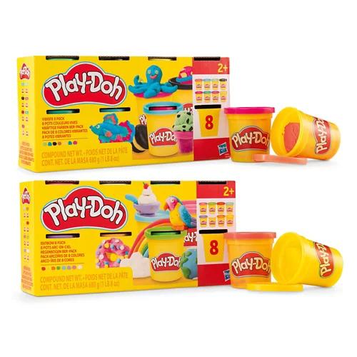 PLAY DOH PLAY DOH Pasta modellabile, 8 pezzi