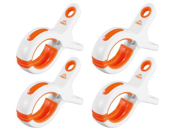 Towel clips, 4 pieces