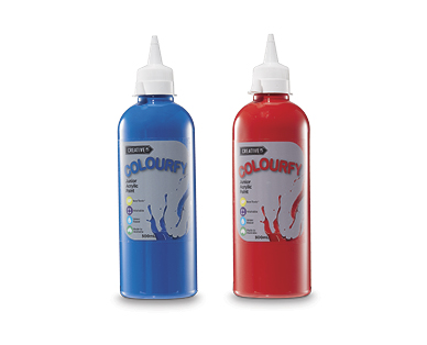 Paint 500ml or Paint Brushes 4pk