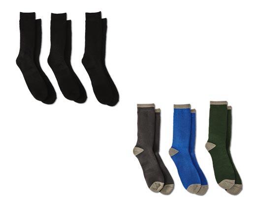 Adventuridge 
 Men's or Ladies' 3-Pair Outdoor Socks