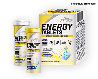 Compresse effervescenti energizzanti CRANE(R)